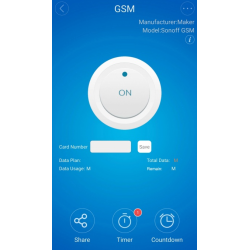 Trådløs tænd/sluk modtager (GSM)